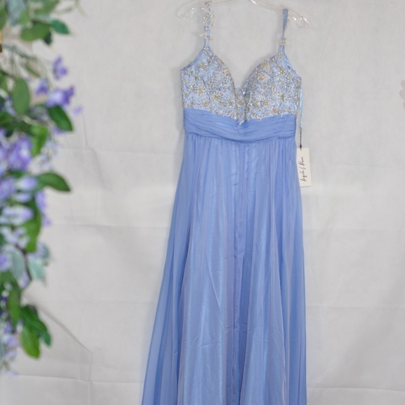 Beaded/Sequiin/ Rhinestone Gown /a 16 Angela & Alison NWT - Picture 1 of 14
